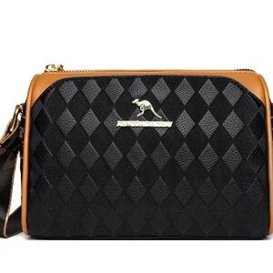 Kebidaishu Black and brown Women's crossbody